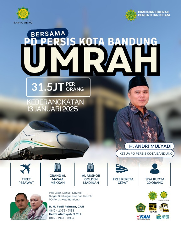 Umroh Bersama PD PERSIS Kabupaten Pasaman Barat